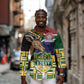 South Africa Rugby Long Sleeve Button Shirt Go Bokke-Amabokoboko Spirit - African Pride