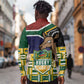South Africa Rugby Long Sleeve Button Shirt Go Bokke-Amabokoboko Spirit - African Pride