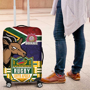 South Africa Rugby Luggage Cover Go Bokke-Amabokoboko Spirit - African Pride