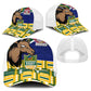 South Africa Rugby Mesh Trucker Cap Go Bokke-Amabokoboko Spirit - African Pride