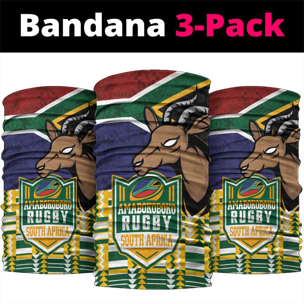 South Africa Rugby Neck Gaiter Go Bokke-Amabokoboko Spirit - African Pride