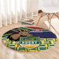 South Africa Rugby Round Carpet Go Bokke-Amabokoboko Spirit - African Pride