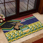 South Africa Rugby Rubber Doormat Go Bokke-Amabokoboko Spirit - African Pride