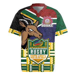 South Africa Rugby Rugby Jersey Go Bokke-Amabokoboko Spirit - African Pride