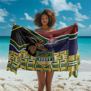 South Africa Rugby Sarong Go Bokke-Amabokoboko Spirit - African Pride