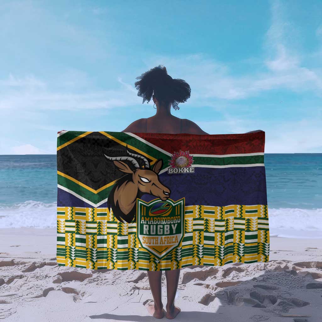 South Africa Rugby Sarong Go Bokke-Amabokoboko Spirit - African Pride