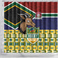 South Africa Rugby Shower Curtain Go Bokke-Amabokoboko Spirit - African Pride