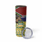 South Africa Rugby Skinny Tumbler Go Bokke-Amabokoboko Spirit - African Pride