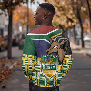 South Africa Rugby Sweatshirt Go Bokke-Amabokoboko Spirit - African Pride