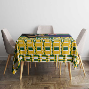 South Africa Rugby Tablecloth Go Bokke-Amabokoboko Spirit - African Pride