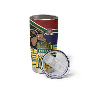 South Africa Rugby Tumbler Cup Go Bokke-Amabokoboko Spirit - African Pride