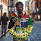South Africa Rugby Zip Hoodie Go Bokke-Amabokoboko Spirit - African Pride