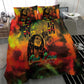 Afro-Jamaican Reggae Legend's Birthday Bedding Set One Love Jamaica