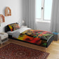 Afro-Jamaican Reggae Legend's Birthday Bedding Set One Love Jamaica