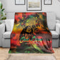 Afro-Jamaican Reggae Legend's Birthday Blanket One Love Jamaica