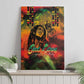 Afro-Jamaican Reggae Legend's Birthday Canvas Wall Art One Love Jamaica