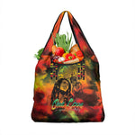Afro-Jamaican Reggae Legend's Birthday Grocery Bag One Love Jamaica