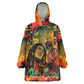 Afro-Jamaican Reggae Legend's Birthday Kid Wearable Blanket Hoodie One Love Jamaica