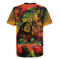Afro-Jamaican Reggae Legend's Birthday Rugby Jersey One Love Jamaica