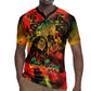 Afro-Jamaican Reggae Legend's Birthday Rugby Jersey One Love Jamaica