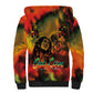 Afro-Jamaican Reggae Legend's Birthday Sherpa Hoodie One Love Jamaica