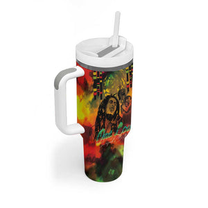 Afro-Jamaican Reggae Legend's Birthday Tumbler With Handle One Love Jamaica