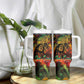 Afro-Jamaican Reggae Legend's Birthday Tumbler With Handle One Love Jamaica