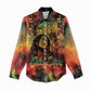 Afro-Jamaican Reggae Legend's Birthday Women Casual Shirt One Love Jamaica LT03