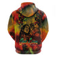 Afro-Jamaican Reggae Legend's Birthday Zip Hoodie One Love Jamaica