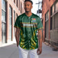 Custom South Africa Rugby Baseball Jersey Springboks Spirit and King Protea