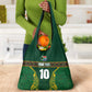 Custom South Africa Rugby Grocery Bag Springboks Spirit and King Protea