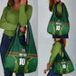 Custom South Africa Rugby Grocery Bag Springboks Spirit and King Protea