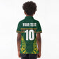 Custom South Africa Rugby Kid Polo Shirt Springboks Spirit and King Protea