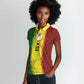 Custom Senegal National Football Women Polo Shirt Lions Of Teranga Leopard Print Tribal Flag Graphic
