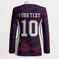 Custom Haiti National Football Blazer Les Grenadiers Feather Pattern Coat Of Arms Art