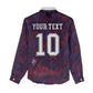 Custom Haiti National Football Women Casual Shirt Les Grenadiers Feather Pattern Coat Of Arms Art