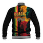 Afro - Black History Month Baseball Jacket Black Soul - I'm Black Every Month