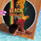 Afro - Black History Month Beach Blanket Black Soul - I'm Black Every Month