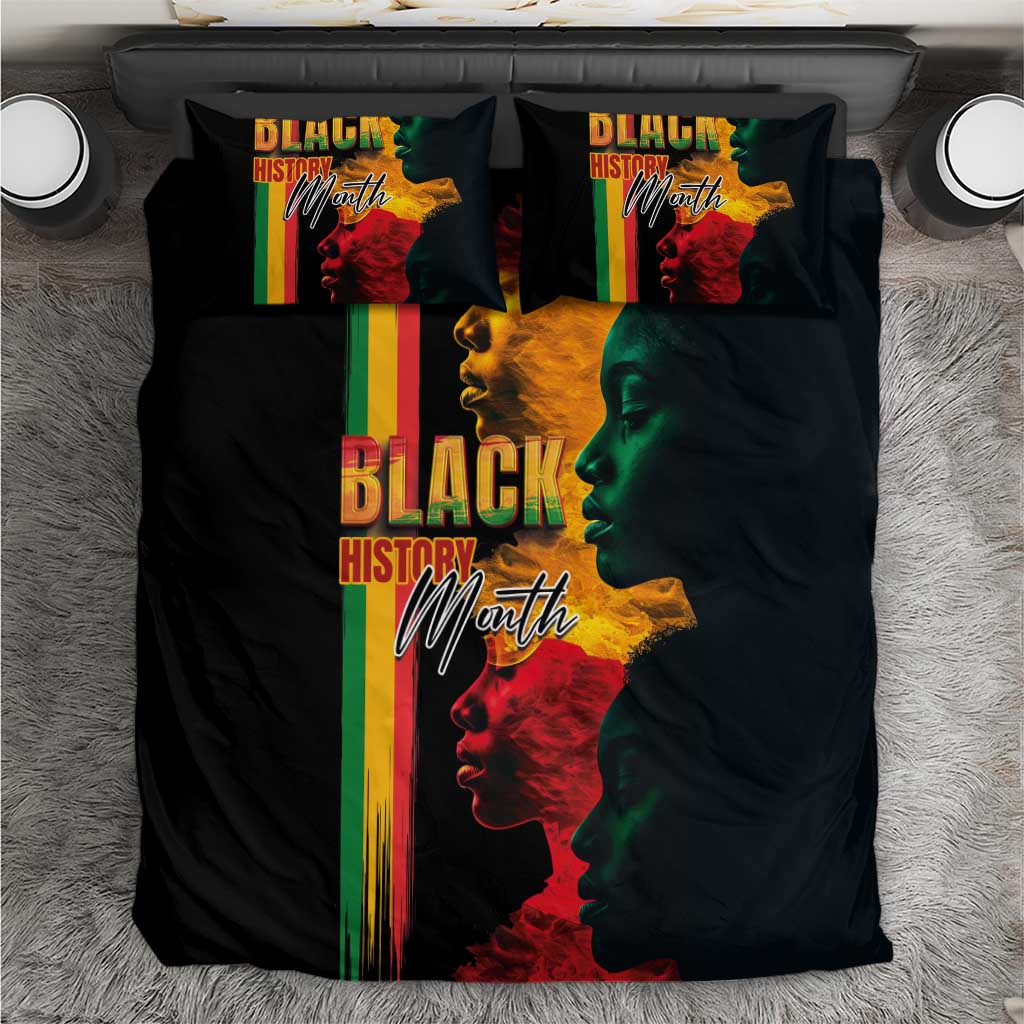 Afro - Black History Month Bedding Set Black Soul - I'm Black Every Month