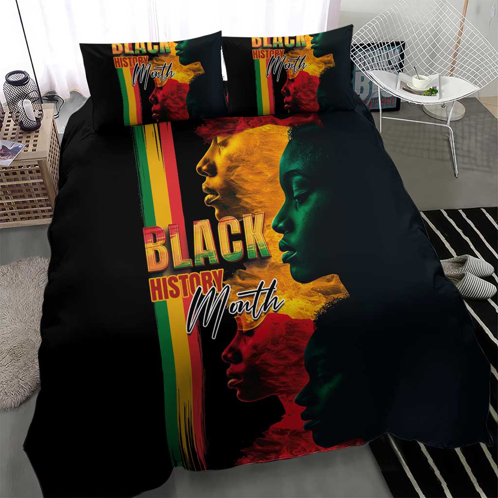 Afro - Black History Month Bedding Set Black Soul - I'm Black Every Month