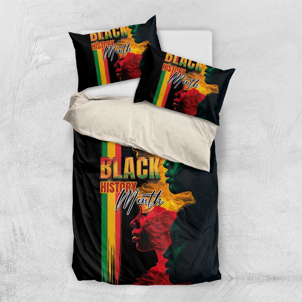 Afro - Black History Month Bedding Set Black Soul - I'm Black Every Month
