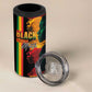 Afro - Black History Month 4 in 1 Can Cooler Tumbler Black Soul - I'm Black Every Month