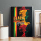 Afro - Black History Month Canvas Wall Art Black Soul - I'm Black Every Month
