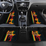 Afro - Black History Month Car Mats Black Soul - I'm Black Every Month