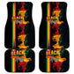 Afro - Black History Month Car Mats Black Soul - I'm Black Every Month