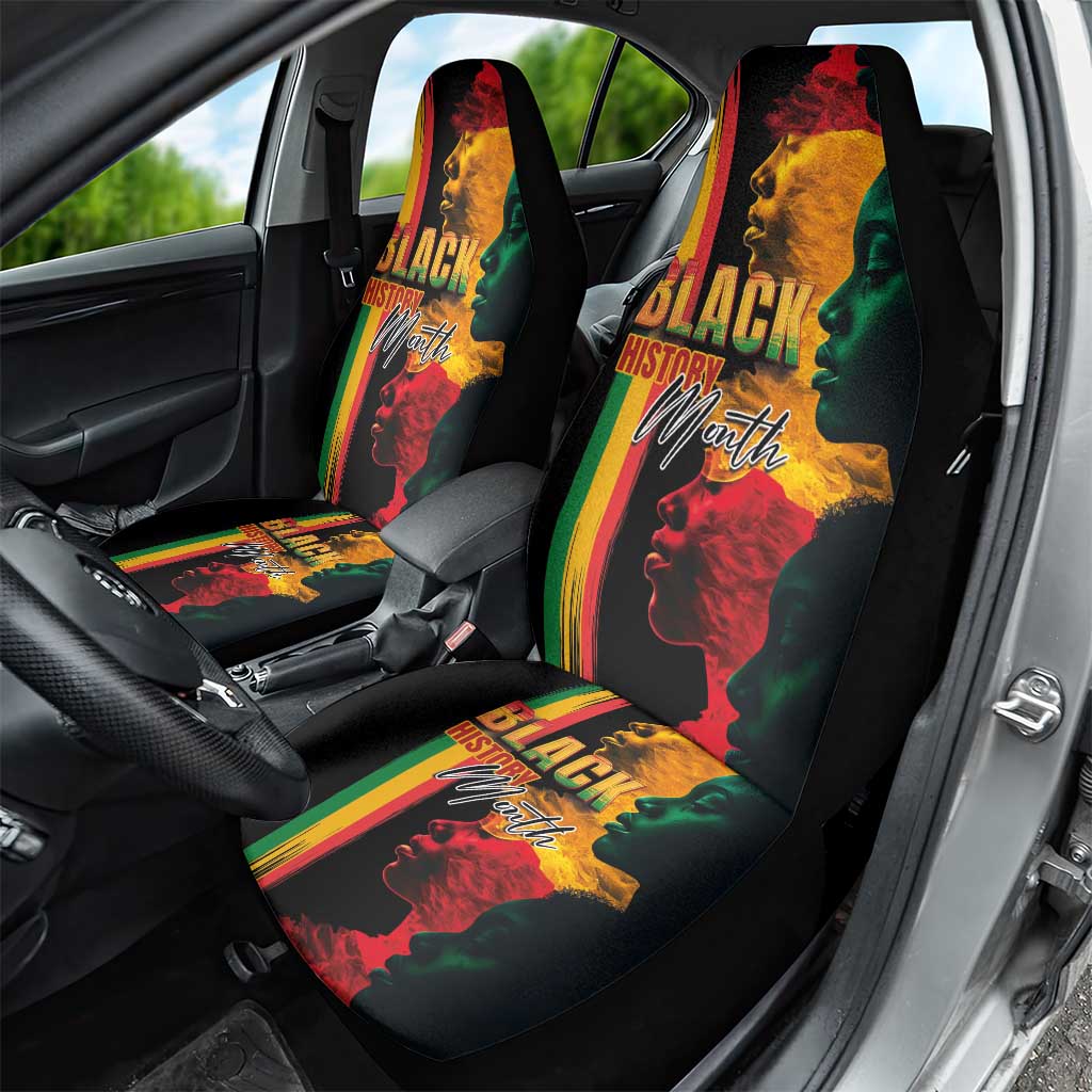 Afro - Black History Month Car Seat Cover Black Soul - I'm Black Every Month
