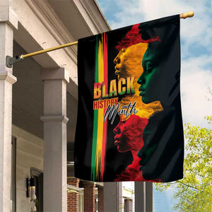 Afro - Black History Month Garden Flag Black Soul - I'm Black Every Month