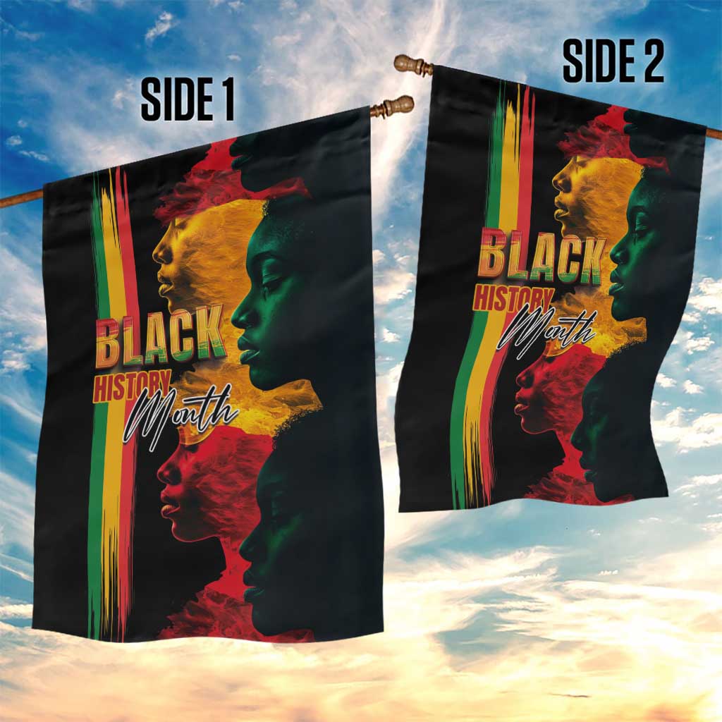 Afro - Black History Month Garden Flag Black Soul - I'm Black Every Month