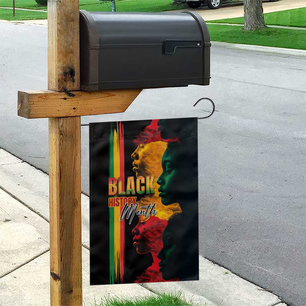 Afro - Black History Month Garden Flag Black Soul - I'm Black Every Month