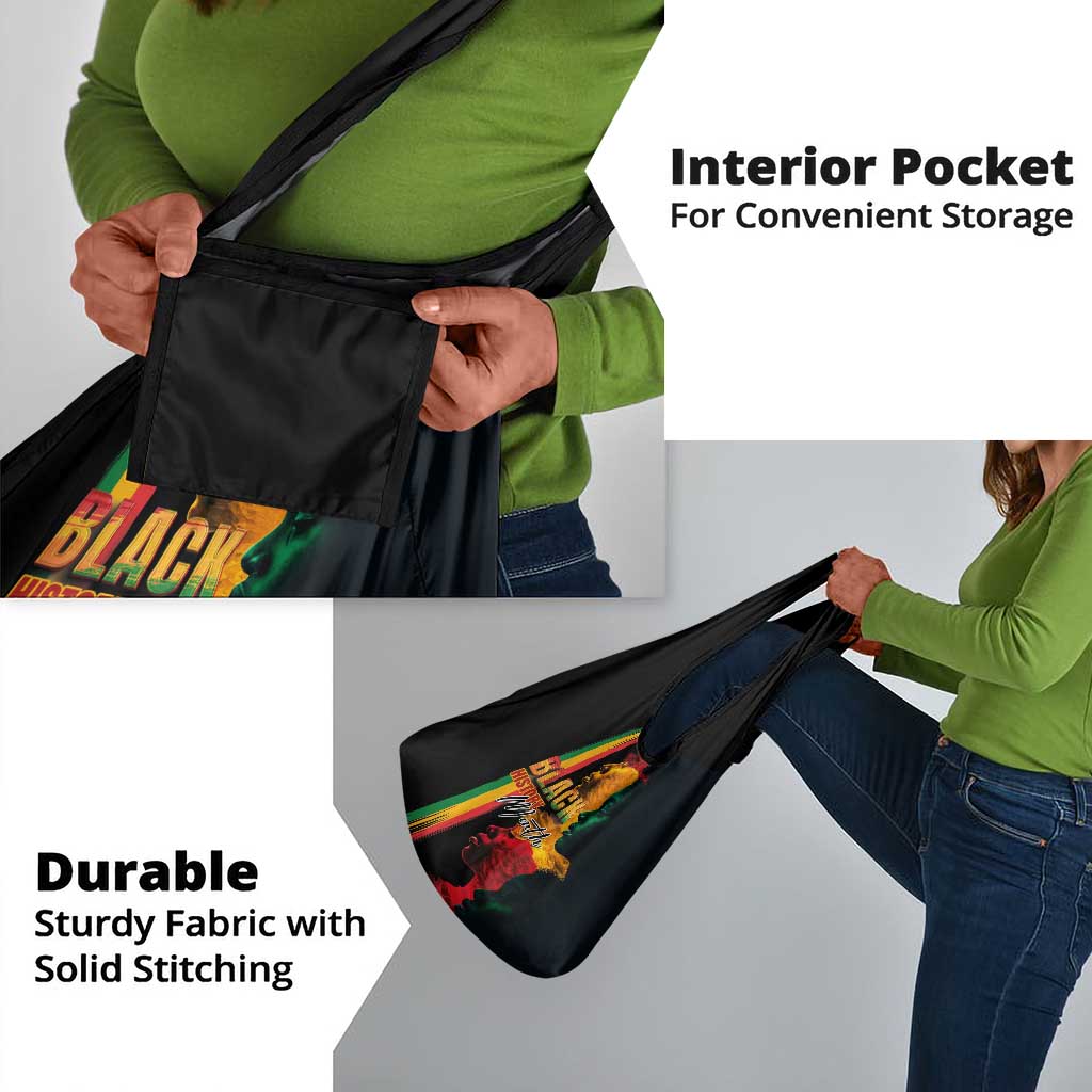 Afro - Black History Month Grocery Bag Black Soul - I'm Black Every Month